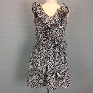 ⭐️40% Off⭐️ Pinkyotto Colorful Animal Print Ruffle Neck Dress